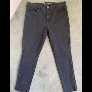 American Eagle Black Hi-rise Jegging 360 Stretch